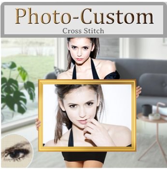 DIY Photo - Custom Cross Stitch 11CT Stamped