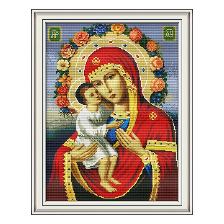 Religious Figure - 14Ct Stamped Cross Stitch Kit 41*53CM