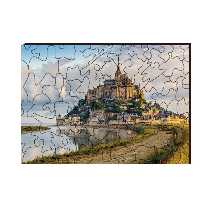 Mont-Saint-Michel Puzzle(CHRISTMAS SALE)-Ainnpuzzle