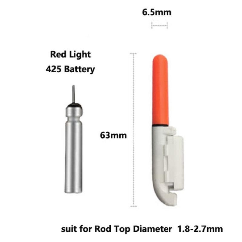 1PCS Fishing Electronic Rod Removable Waterproof Luminous 7.7cm6.5g Rod D6B5 