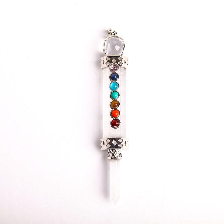 Crystal Jewelrys 7 Chakra Pendant Crystal Point Crystal wholesale suppliers