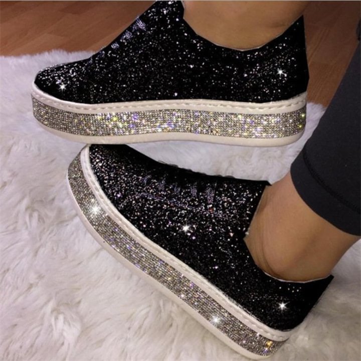 Women Glitter Sneakers