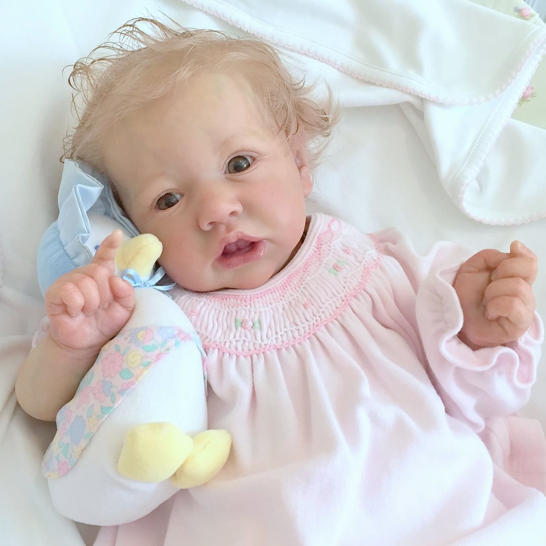So Truly Lifelike Reborn Babies, Saskia Full Silicone Dolls That Look Real Touch Real Reborn Baby Doll Girl 12'' Ariadne -Creativegiftss® - [product_tag]