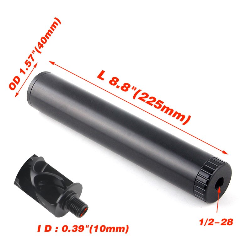 1/2x28 Fuel Filter Aluminum Sprial for NaPa 4003 8.8 inch Solvent Traps