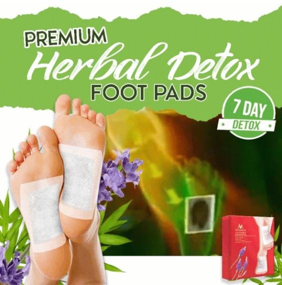 premium herbal detox foot pads