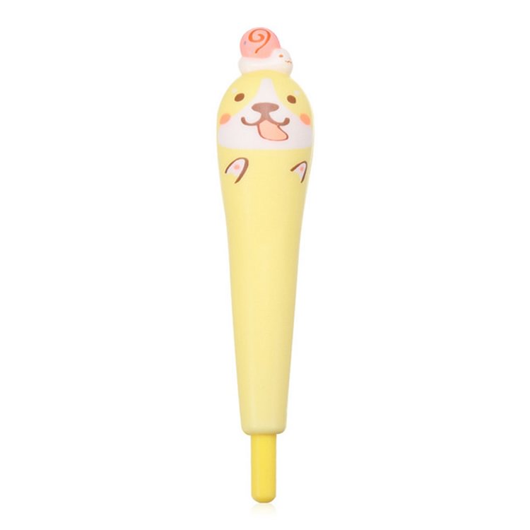 Cute Point Drill Pen  (Yellow)