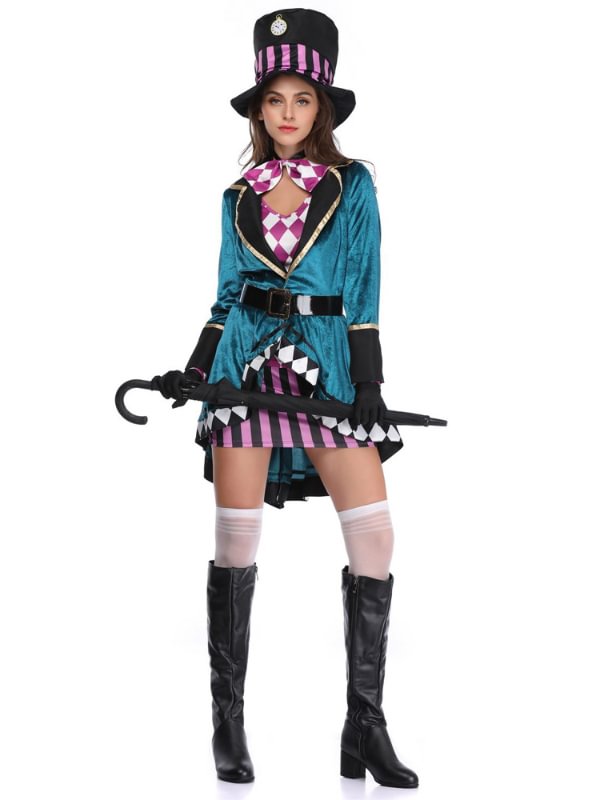 Women's Crazy Hat for Halloween Adult Magician Nightclub Animal Trainer Stage Costumes