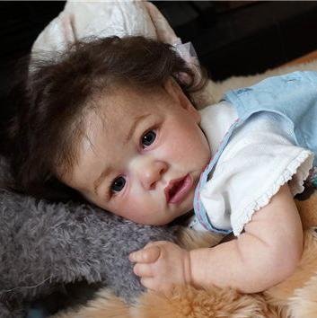  [Heartbeat💖 & Sound🔊]20'' Sweet Lelas Reborn Baby Doll Girl Realistic Soft Toys Gift Lover - Reborndollsshop.com-Reborndollsshop®