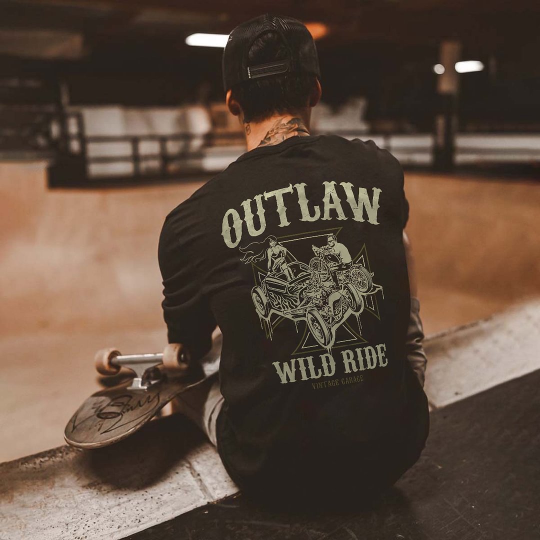 UPRANDY Outlaw Wild Ride Men's T-shirt -  UPRANDY