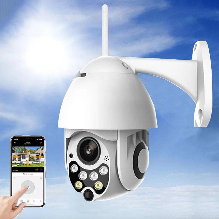 Outdoor Wireless Security Camera System Surveillance Wifi 360 DigiEye House Camera
