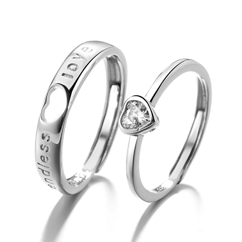 Eternal Love Adjustable Couple Rings