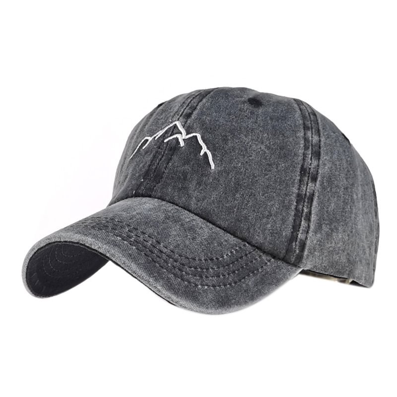 Mountain embroidery men's and women's baseball cap cap / [viawink] /