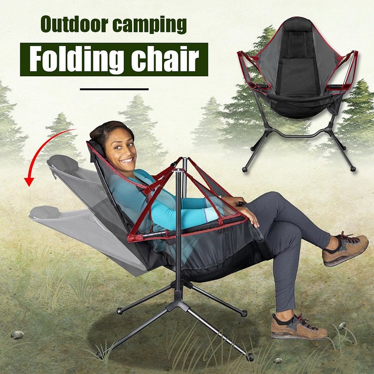 Upgrade Recliner Luxury Camp Chairl Swinging Camping Chair - tree - Codlins