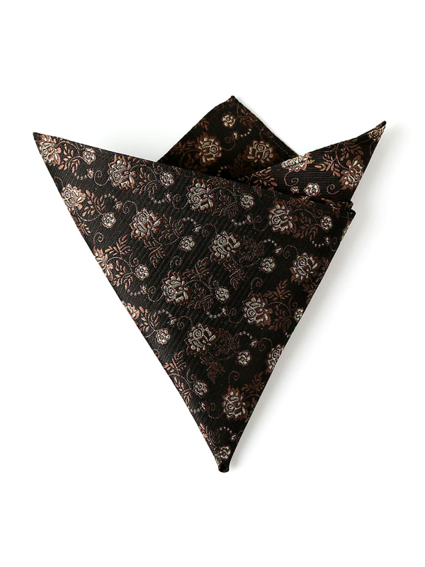 Silk Handkerchief Embroidery Men's Pocket Square-Real Silk Life
