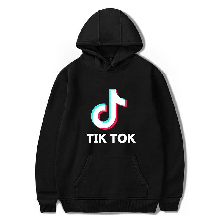 Youth TIK-Tok Logo Hoodie Teens Hooded Sweater-Mayoulove