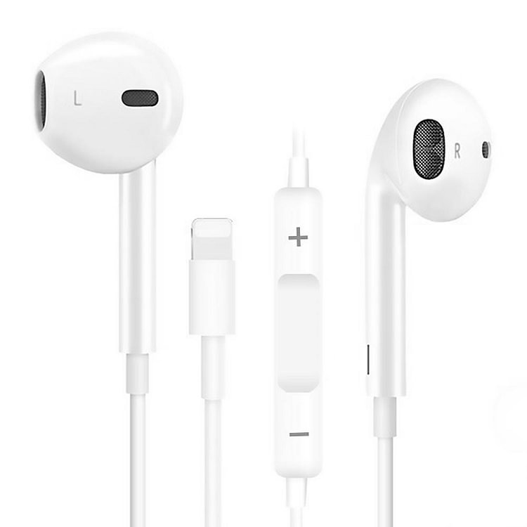 8Pin Connector Earphone with Microphone Wired Stereo Headset for iPhone X