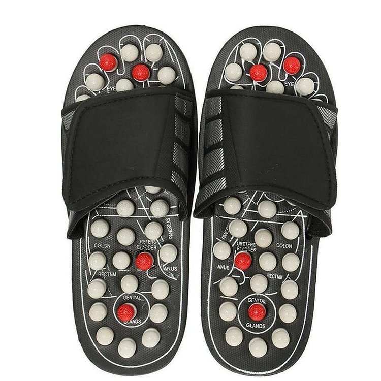 Acupressure Foot Massager Acupoint Stimulation Massage Slippers Shoes Reflexology Sandals Stress Relief Gift For Men Women, Reduce Tension Promote Circulation
