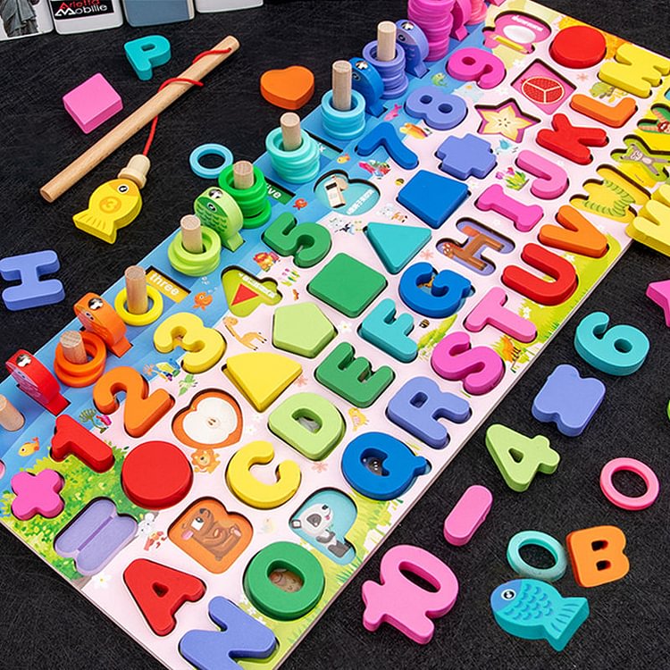 Multifunctional early education learning board-Mayoulove