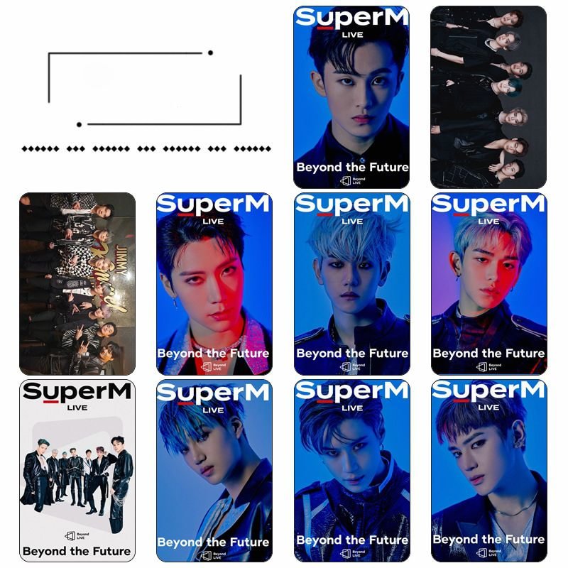 Super M LIVE Card Sticker