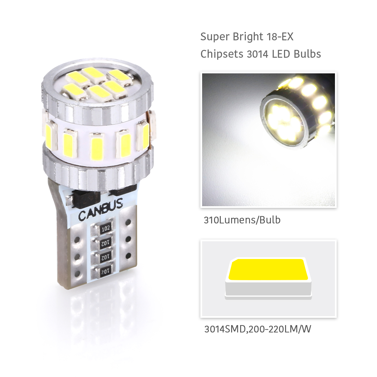 10x doppio voti comandi Lampada voti treppiede flessibile lampada 4 X Set LED 