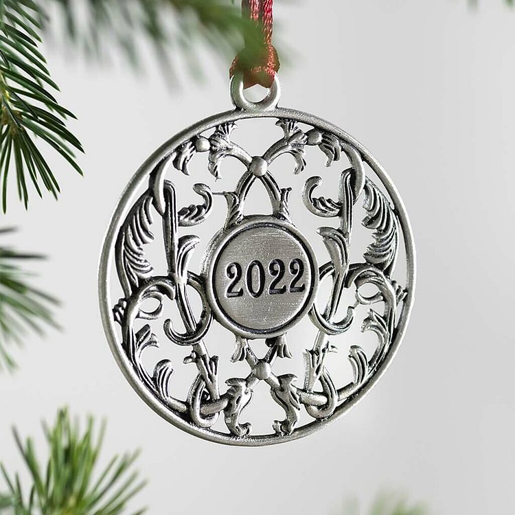 ☃️New Year Promotion Only $4.99 - Solid Pewter Christmas Tree Ornament