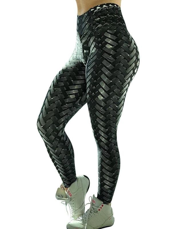 Women's High Waist Yoga Pants Leggings Butt Lift Quick Dry Black Gym Workout Running Fitness Sports Activewear High Elasticity Skinny Slim-Corachic