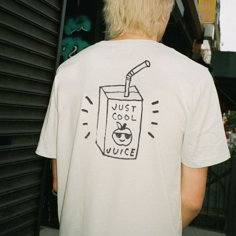 Cloeinc Just Cool Juice Printed Men's  T-shirt - Cloeinc