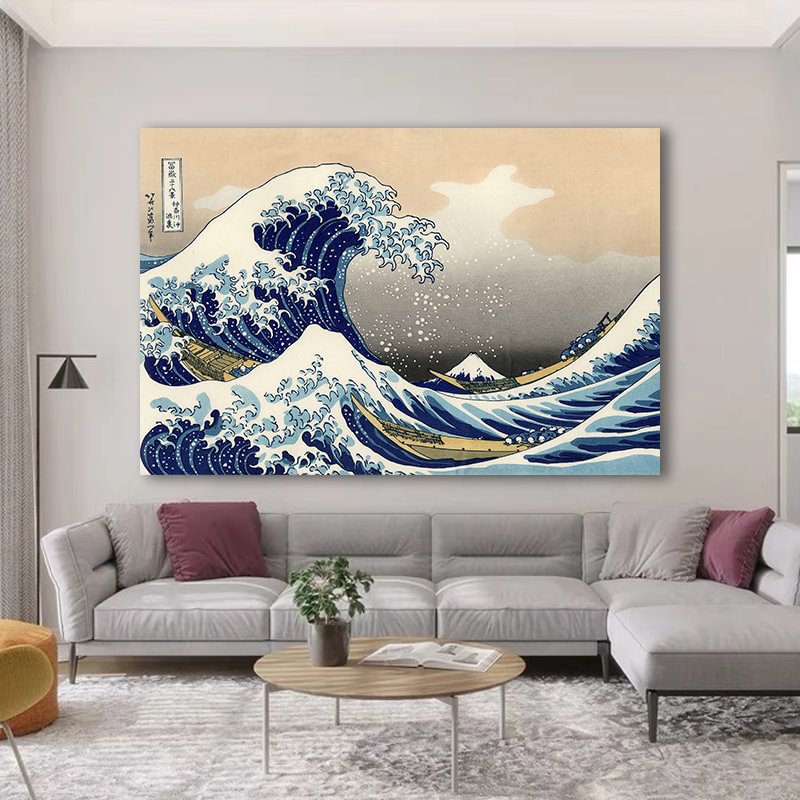 Kanagawa Surf Canvas Art