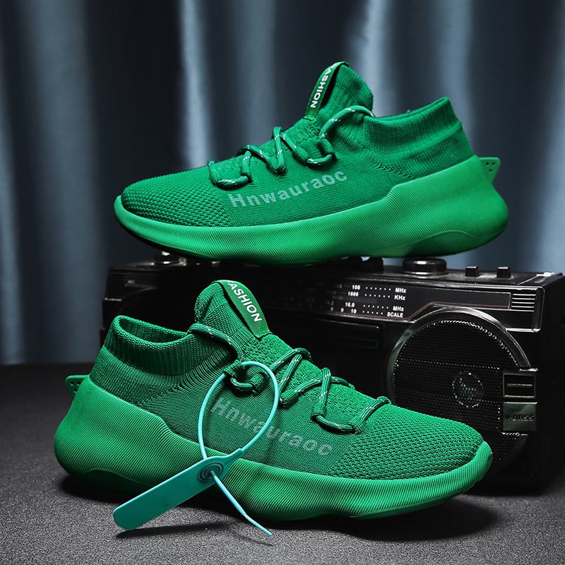 Breathable Fly-woven Mesh Casual Couple Sneakers / Techwear Club / Techwear