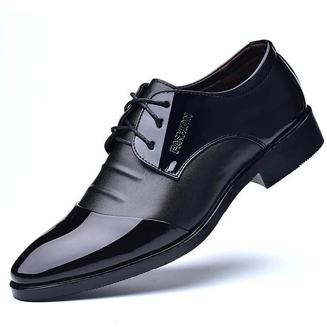 Men's Formal Shoes PU Spring / Summer Business Oxfords Black / Brown-Corachic