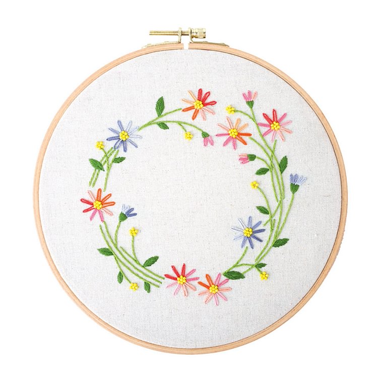 Plants Embroidery Kit-30*30CM