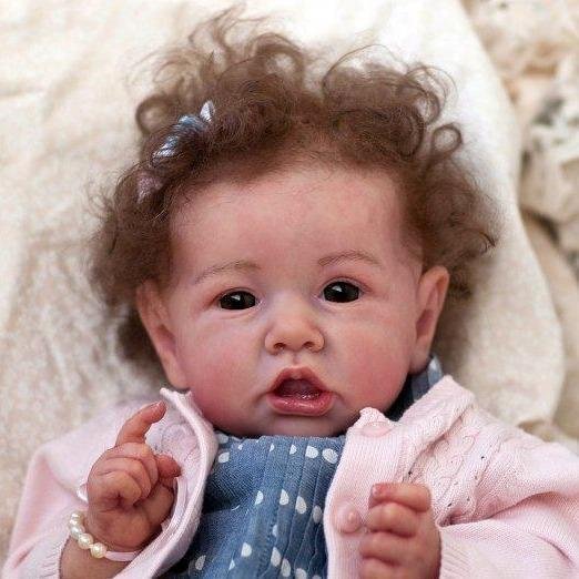 20" Abbey Truly Reborn Toddler Baby Doll Girl Lifelike Newborn Baby with Clothes 2022 -Creativegiftss® - [product_tag]