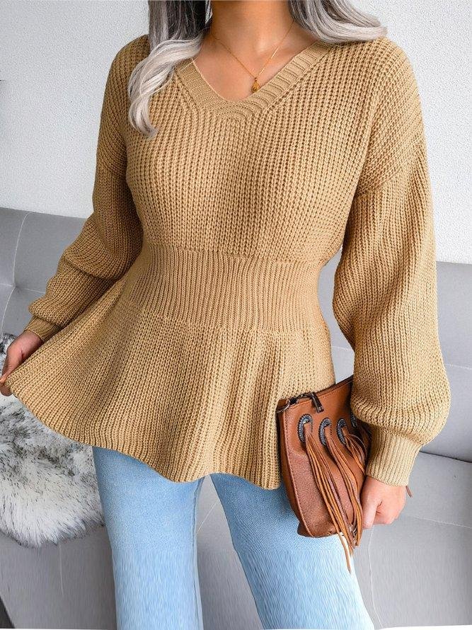 Loosen Casual Sweater-Corachic