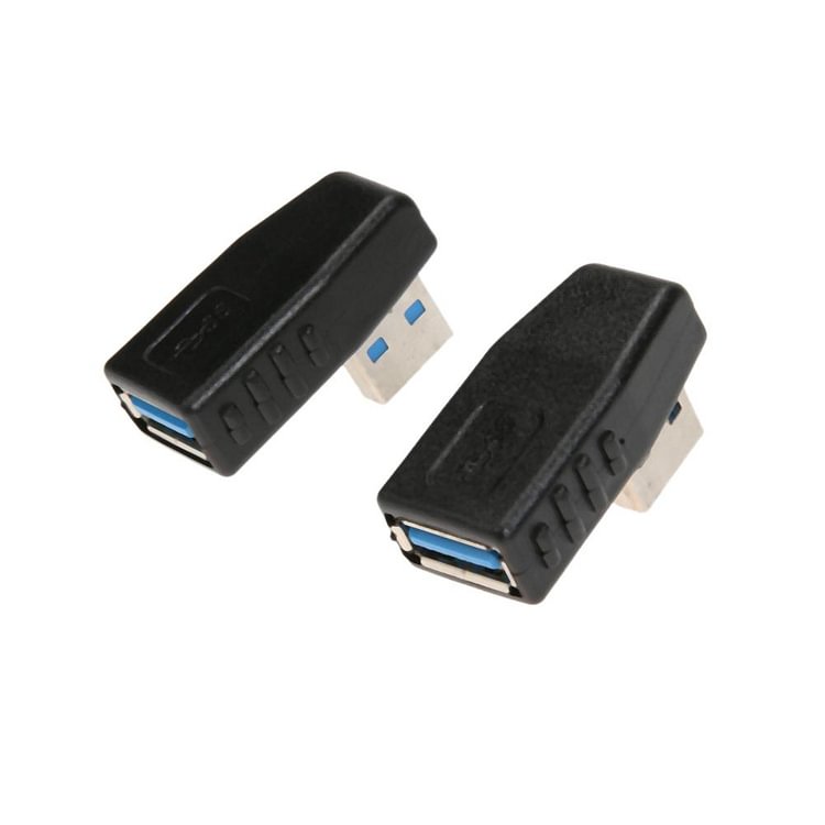 USB Extension Line Male to Female 90 Degree USB 3.0 Elbow Cable Adapter