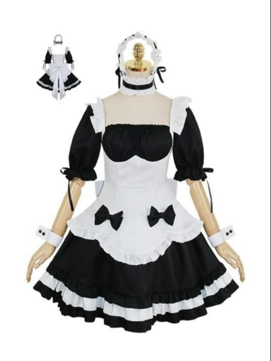 Cosplay Maid Dress Lolita Lolita Role Play Dress Suit-Icossi
