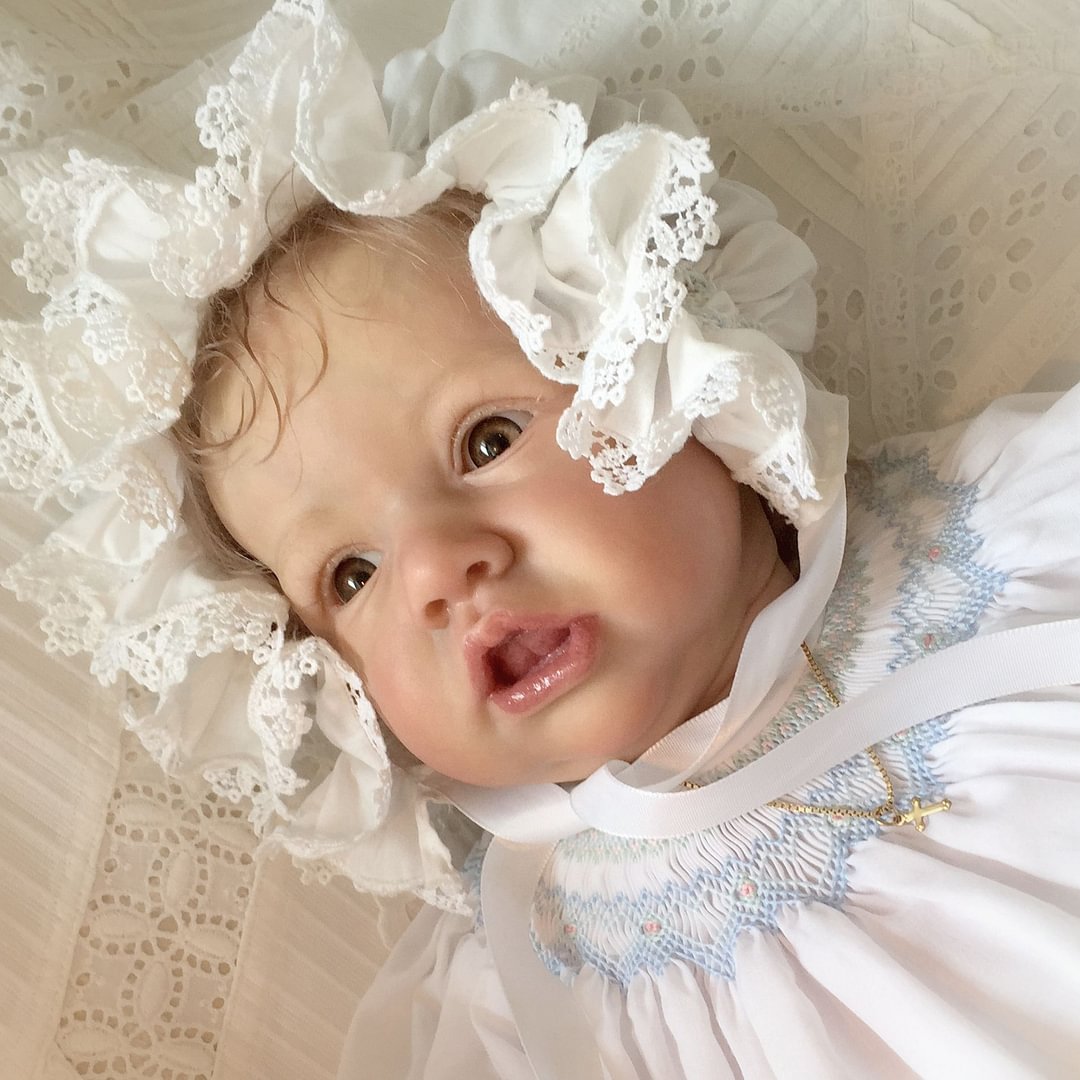 My Truly Real Lifelike Reborn Baby Doll 12 inch Endearing Touch Real Reborn Baby Doll Girl Nora 2022 -jizhi® - [product_tag]