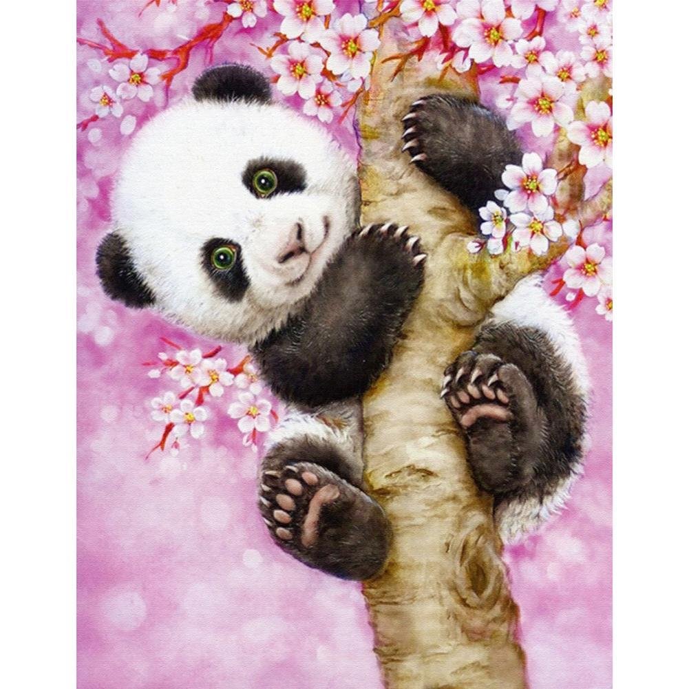 Peinture de diamant - Partial Round - Panda
