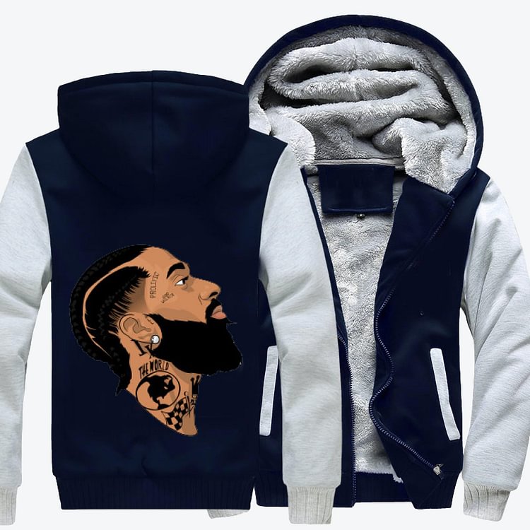 Nipsey Hussle TT, Hip hop Fleece Jacket