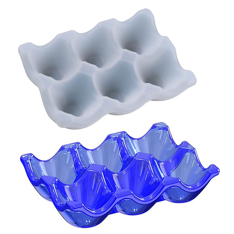 Egg Holder Egg Storage Silicone Casting Resin Molds