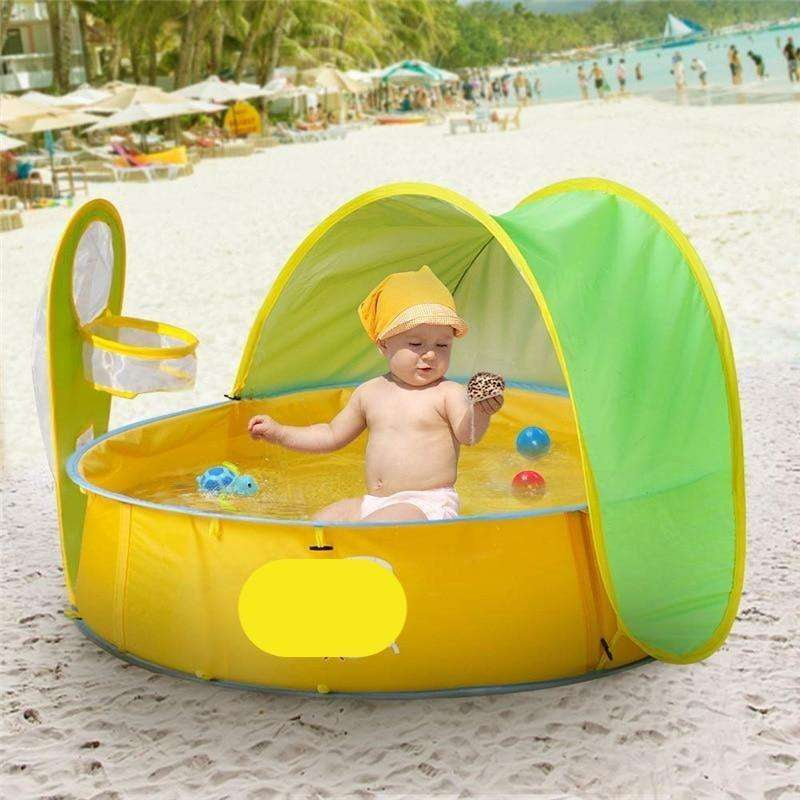 pop up pool for baby - Baby Beach Tent - Baby Pool With Shade - Children Pool Tent With Sun Shelter、、sdecorshop