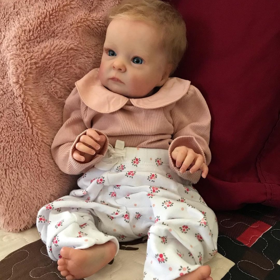 17'' Inches Agnes Realistic Reborn Baby Girl Doll