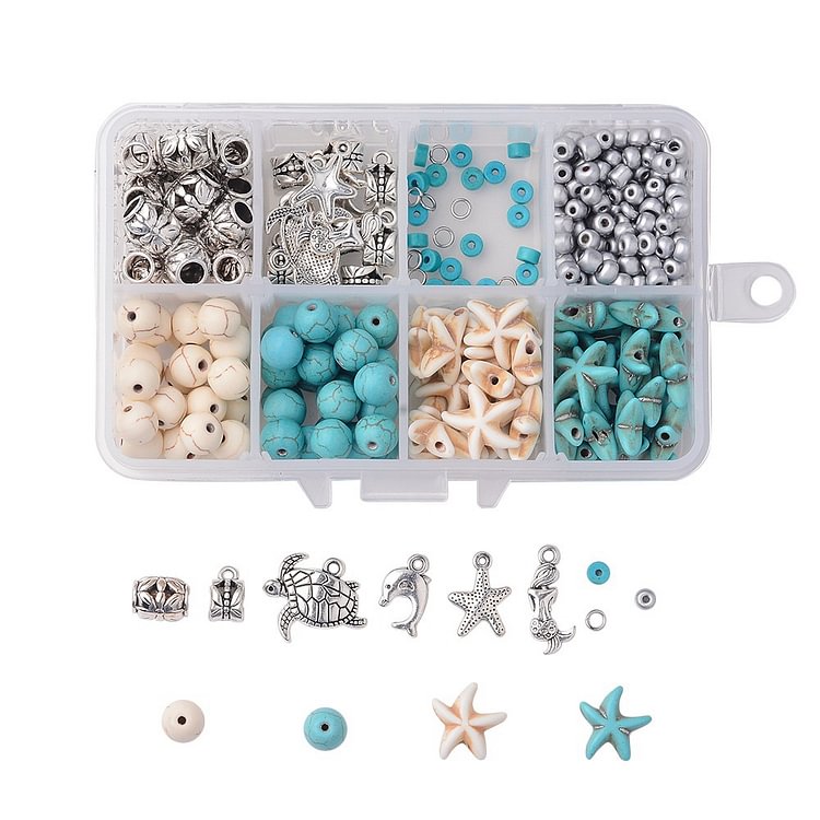 Ocean Theme DIY Jewelry Set (160PCS)