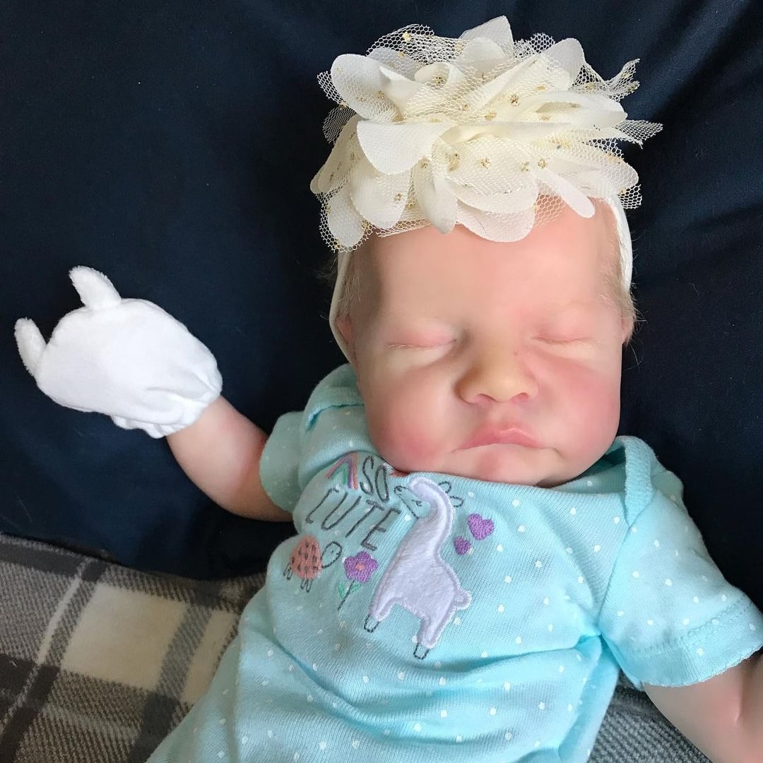 12'' Real Touch Soft Sleeping Reborn Baby Doll Named Jessica