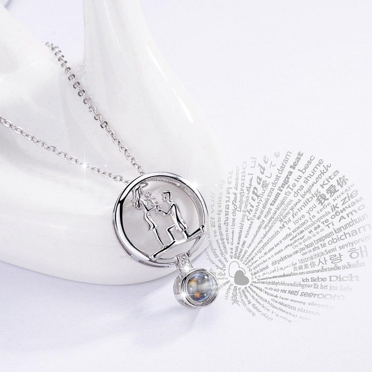 100 languages I love you Projection Pendant-Mayoulove