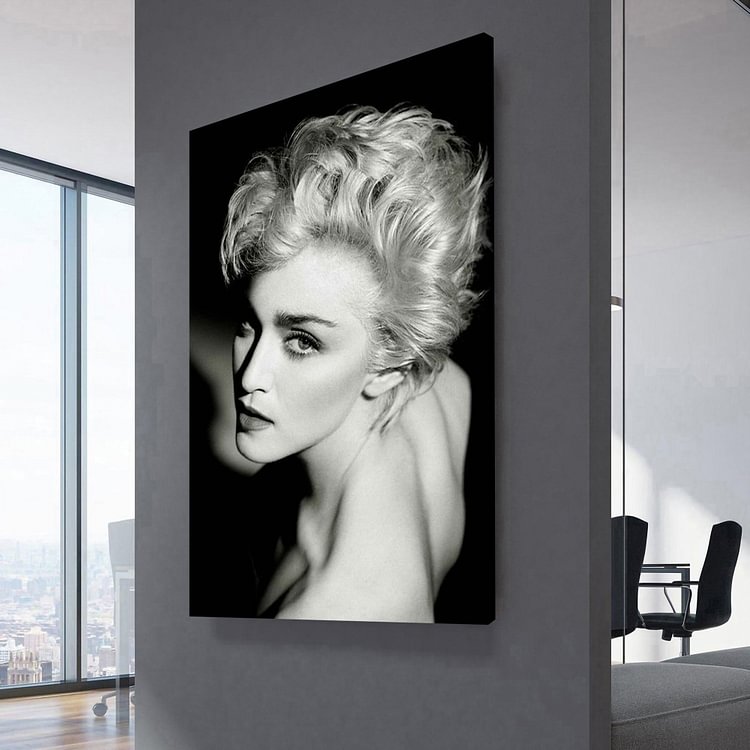 Queen of Pop Madonna Canvas Wall Art