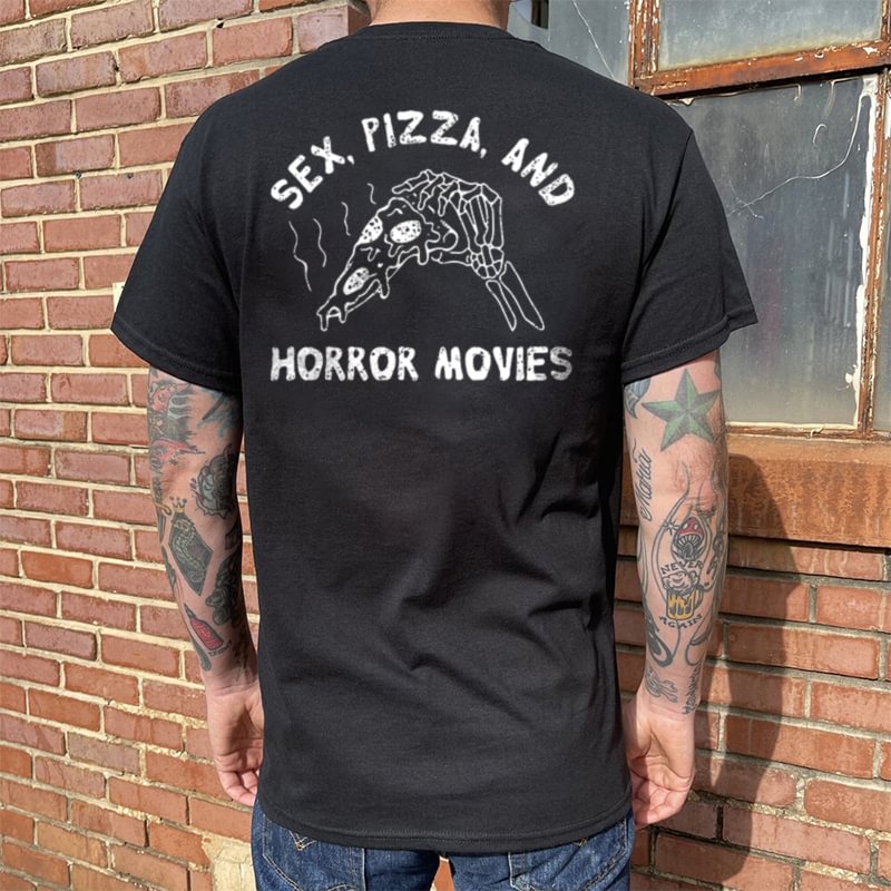 UPRANDY Horror Movies Printed Men's T-shirt -  UPRANDY