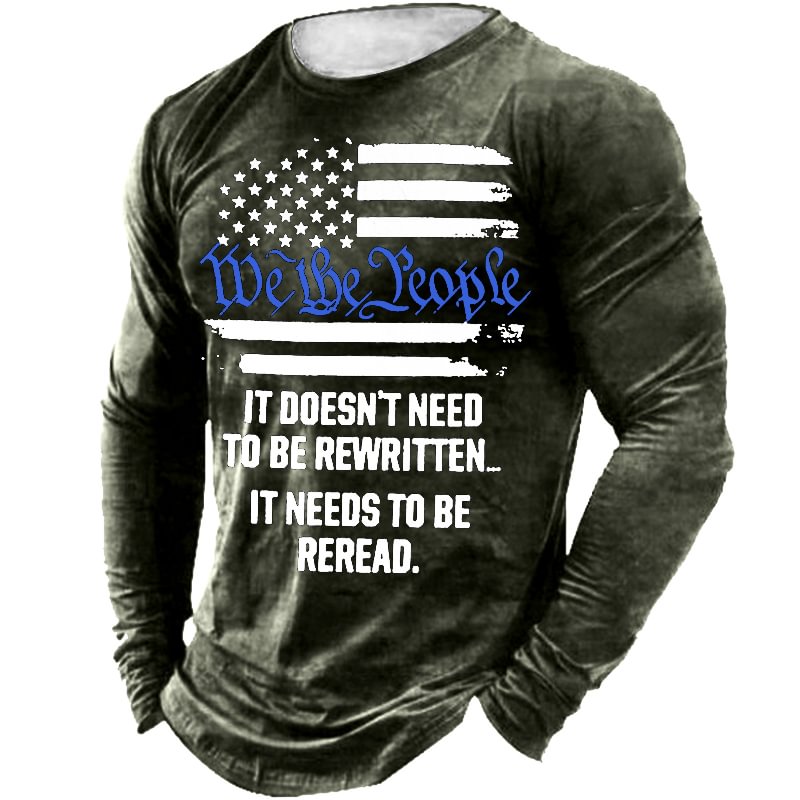 We The People Men's Outdoor Retro Tactical T-Shirt / [viawink] /