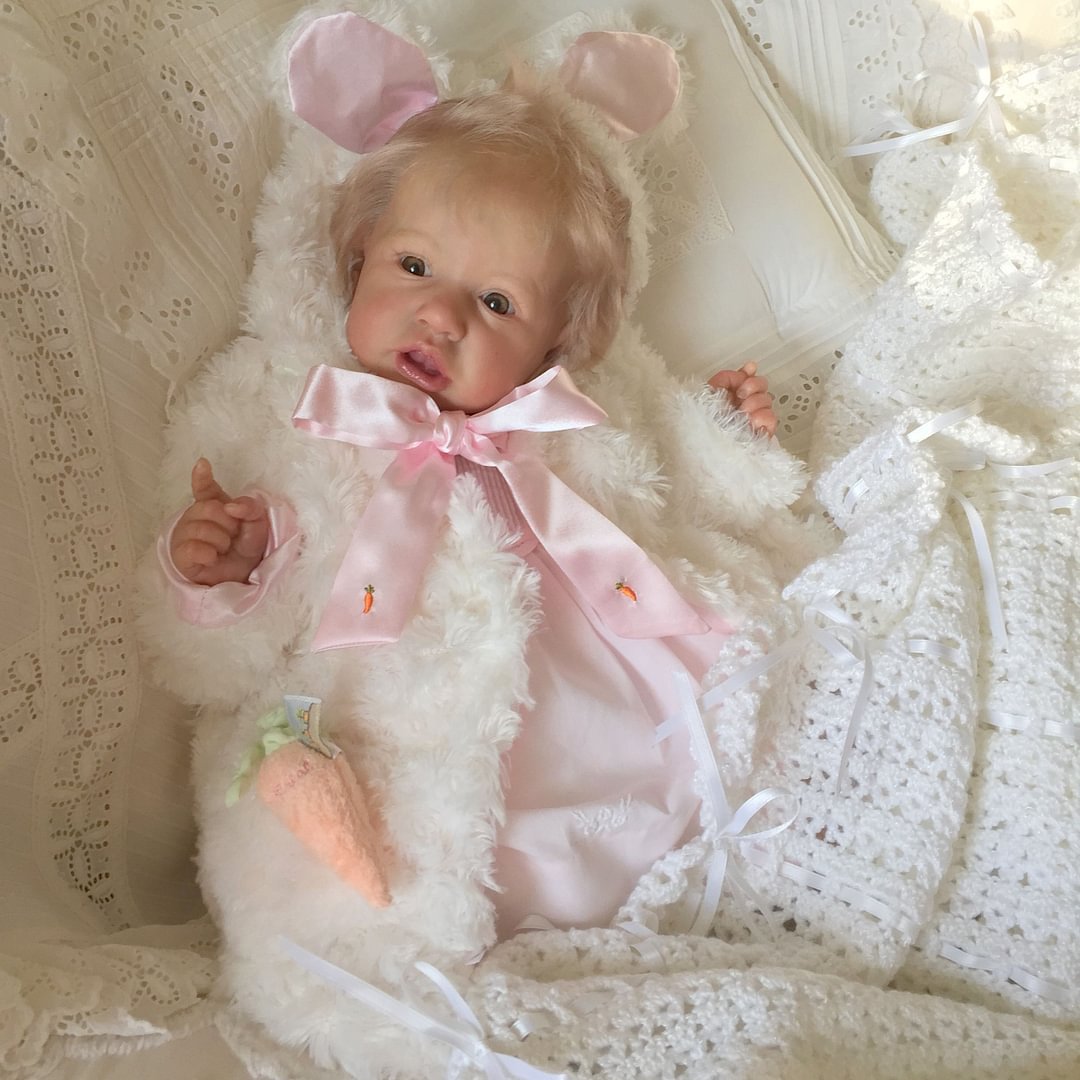 Mini Soft Silicone Reborns12'' Dolls That Look Real Ann Touch Real Reborn Baby Doll Girl -jizhi® - [product_tag]