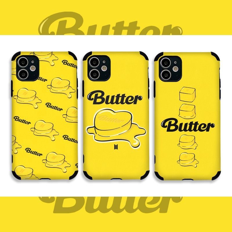 방탄소년단 Butter Creative Yellow Phone Case