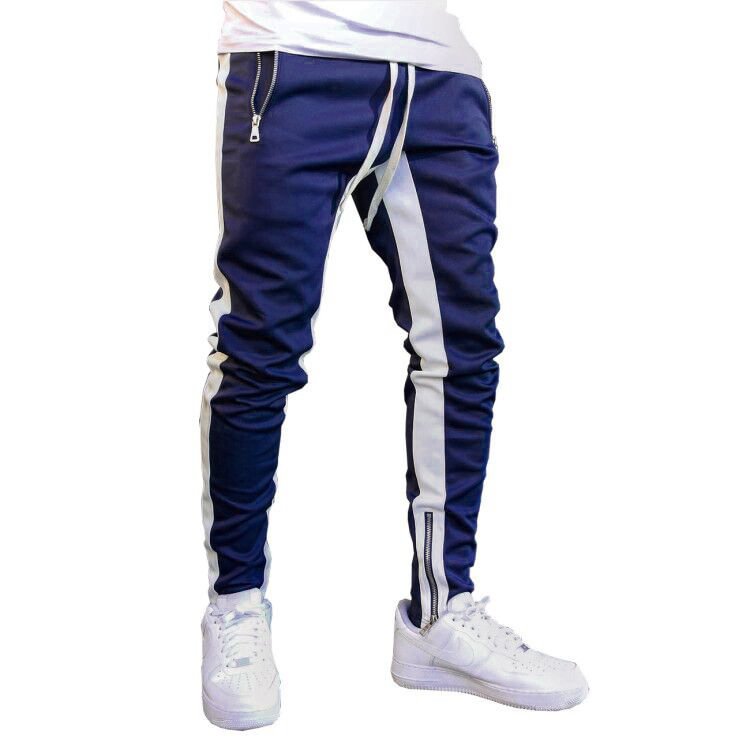 Slim Sport Trousers (Pocket zips: anti-theft & anti-drop) / Techwear Club / Techwear